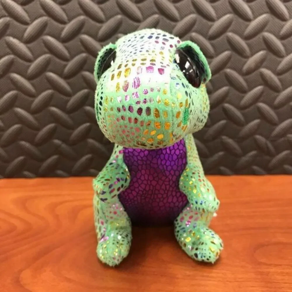 TY Beanie Boos - Cinder‎ green/purple dragon 2015